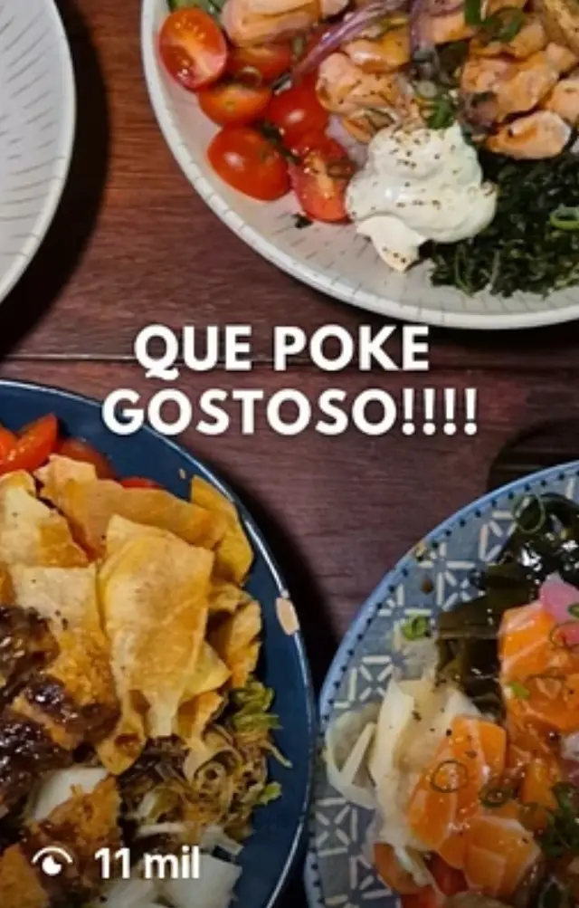 Reel gravado presencialmente no restaurante Boussolé